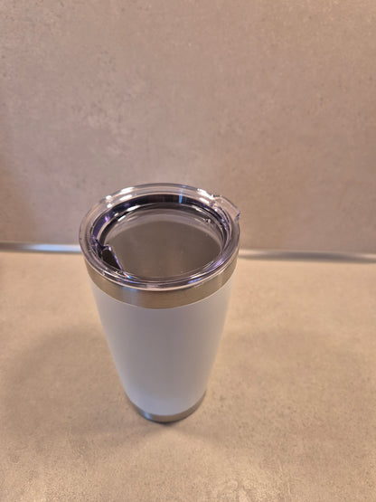 Thermobecher 600 ml – Weiß | individuell veredelt & personalisiert